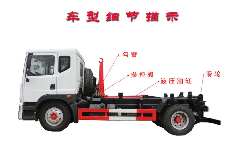 車(chē)廂可卸式垃圾車(chē)結(jié)構(gòu)圖